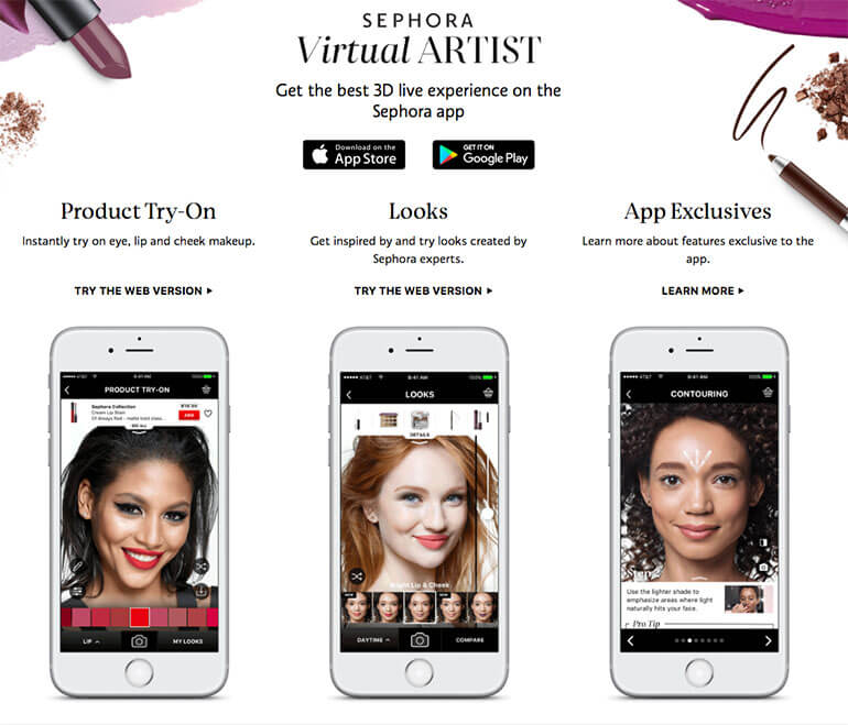 Artista Virtual Sephora